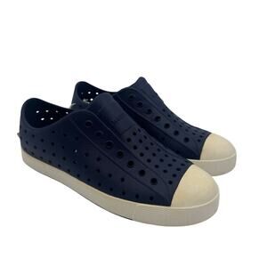 *SOLD* Native Boy's Navy Blue Jefferson Slip-On Shoes Size J3